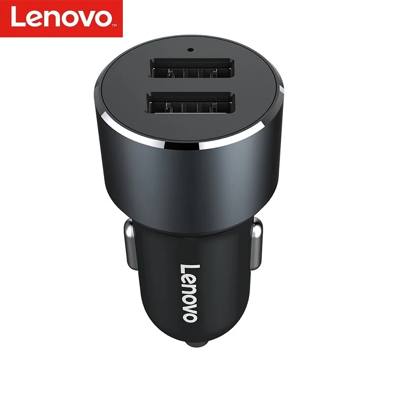 Lenovo Mini USB Car Charger For Mobile Phone Tablet GPS 2.4A Fast