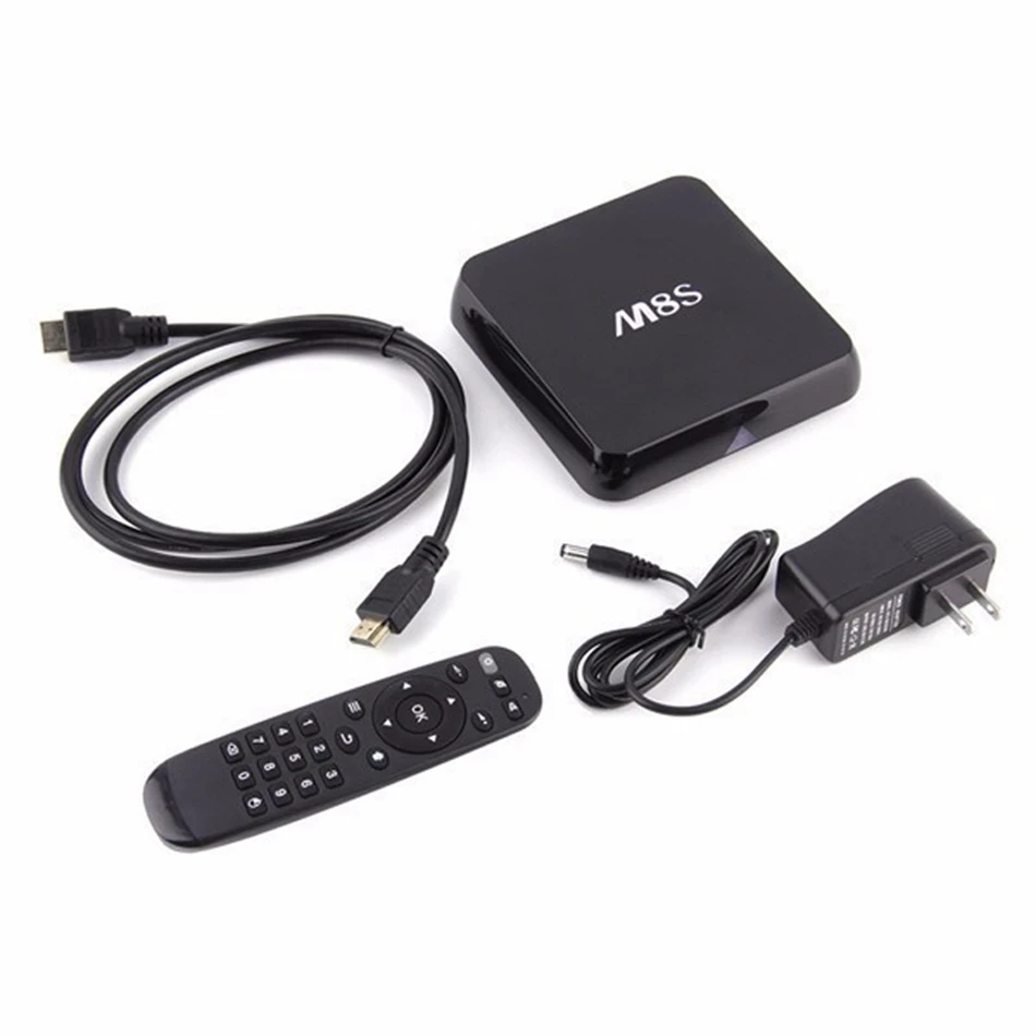 

Aickar M8S Android 4.4 Box Amlogic S812 Quad Core 4K H.265 2GB DDR3 RAM 8GB eMMC ROM Bluetooth 4.0 Dual band WiFi With Keyboard