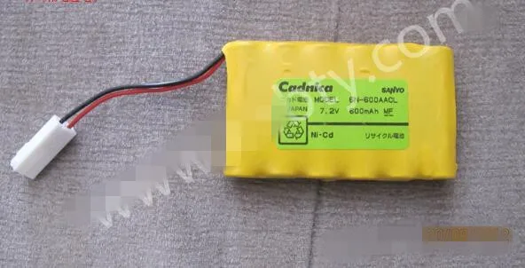 

6N-600AACL battery rechargeable battery pack 7.2V, 600mAh rechargeable battery