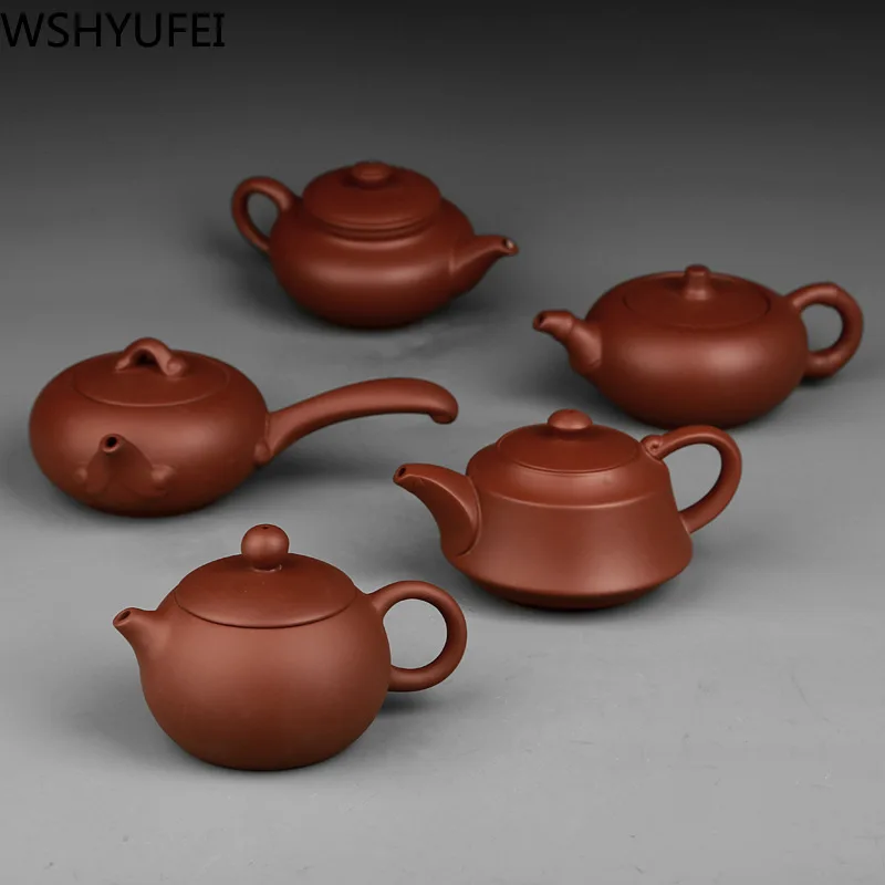 Authentic antique pot sketch craftsman home gift kungfu teapot Shih Tzu teapot handmade handmade fashion teapot tea set