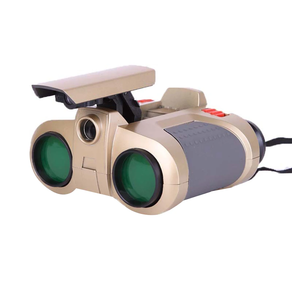 RUNACC Kids Binocular Battery Powered Binoculars Portable