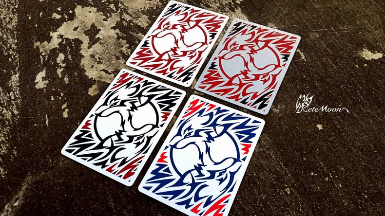 1 шт. новые Запечатанные Кете Луна колоды игральных карт Сделано в Тайване с ограниченным тиражом покер предметы для фокусов Magia фокусы