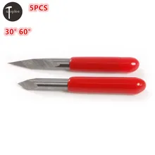 5 шт. 3,175 мм хвостовик с ЧПУ резьба лезвие 30/60 градусов угол лезвия треугольный резец для жестких материалов резьба инструмент