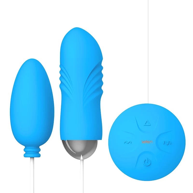 Wiress Control dual egg Vibrators Sex Toys for Women Electromagnetic Pulse thrusting egg G spot Massage