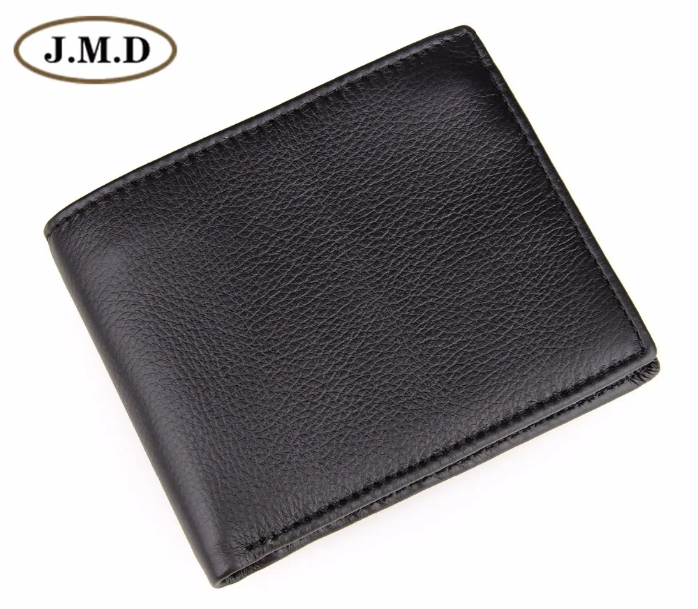 

Free Shipping 100% Real Cow Leather Wallet For Men Credit Card Holder # 8086A