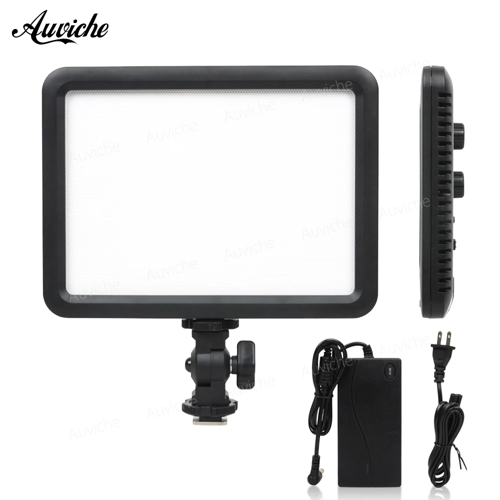 

Godox LED Light Ultra Slim P120C Studio Continuous LED Video Light Lamp with Power Adapter For Camera DV Camcorder 3300K~5600K