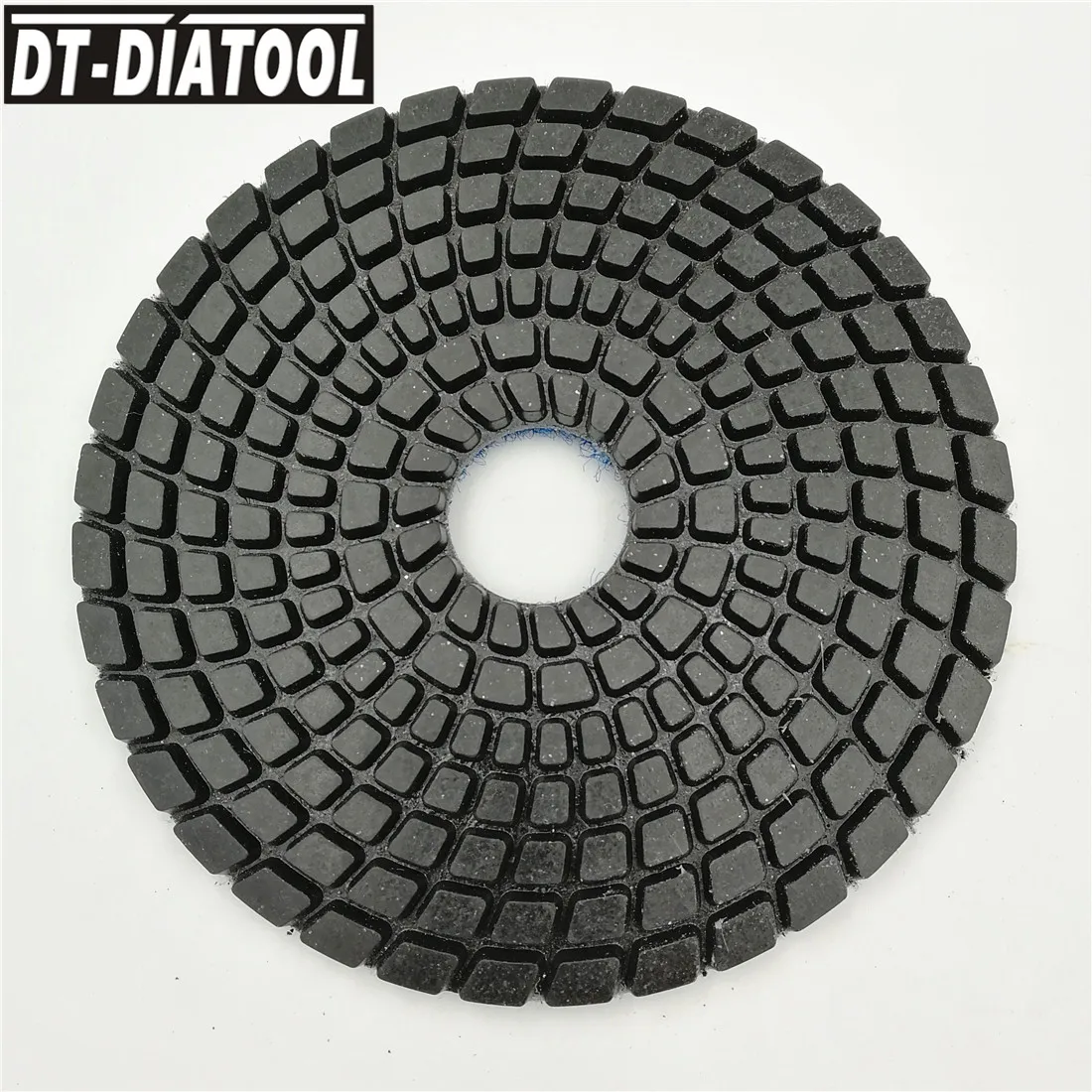 DT-DIATOOL, 10 шт./pk 50#4 дюйма, высокое качество, полировка из смолы, Алмазные полировальные диски диаметром 100 мм, полировальные диски для мокрого шлифования