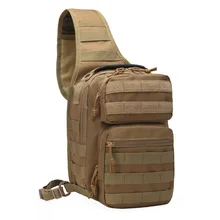 Военная асуальт Слинг Рюкзак MOLLE поясной ремень сумка через плечо сумка для верховой езды рюкзак высокого качества Мужская нейлоновая нагрудная сумка