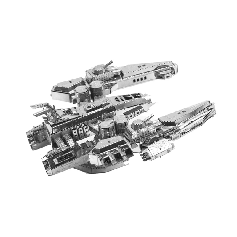 

Metal 3D Puzzle Starship Diy Toy Model Kit Handmade Puzzle Adult Child Intelligence Development Decoration Gift