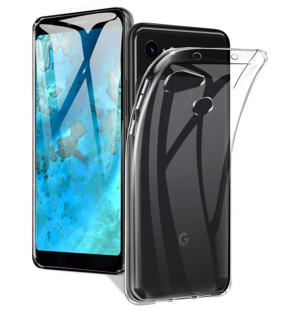 Soft TPU Case For Google Pixel 3a 3a XL Case Soft TPU Silicone CaseBack ...