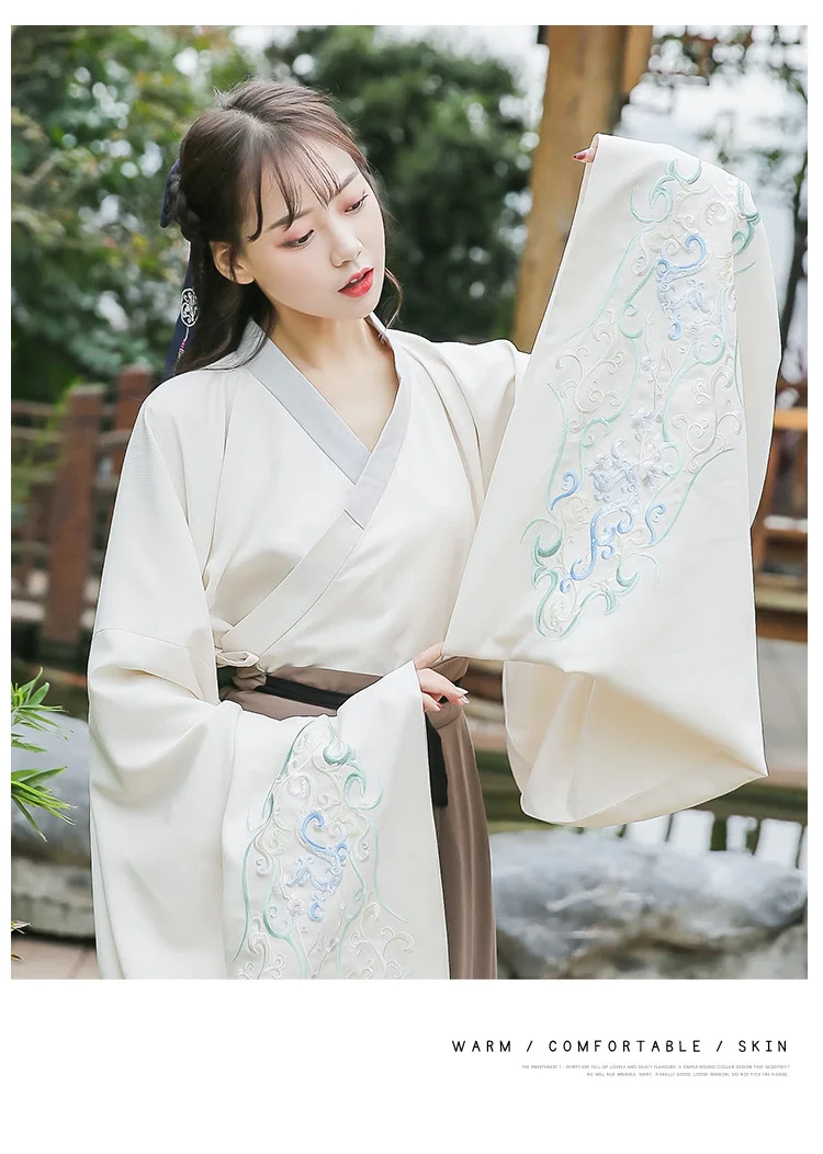 Hanfu для взрослых, Национальный сценический костюм для выступлений, для женщин и мужчин, Династия Цин, китайский стиль, традиционный праздничный костюм DN3506