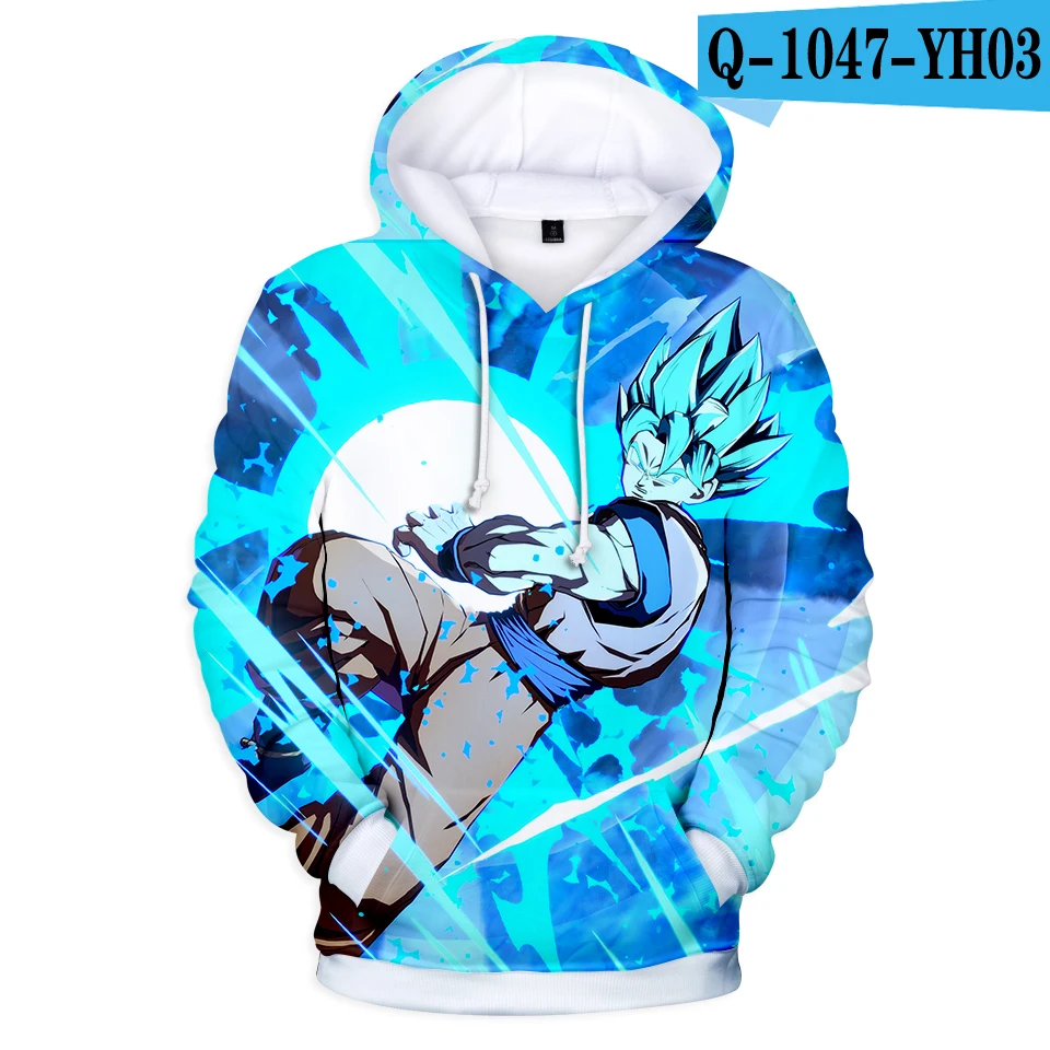 Hot Sale Dragon Ball Z 3D Hoodies Men/Women Harajuku Style Sweatshirt poleron Dragon Ball Anime Hoodie Pullover Streetwear - Цвет: 3D