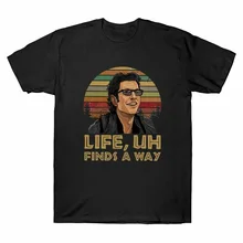 Life Uh encuentra un camino Vintage puesta de sol hombres camiseta negro de algodón de manga corta hombres 2019 ropa de marca más vendido camiseta Casual