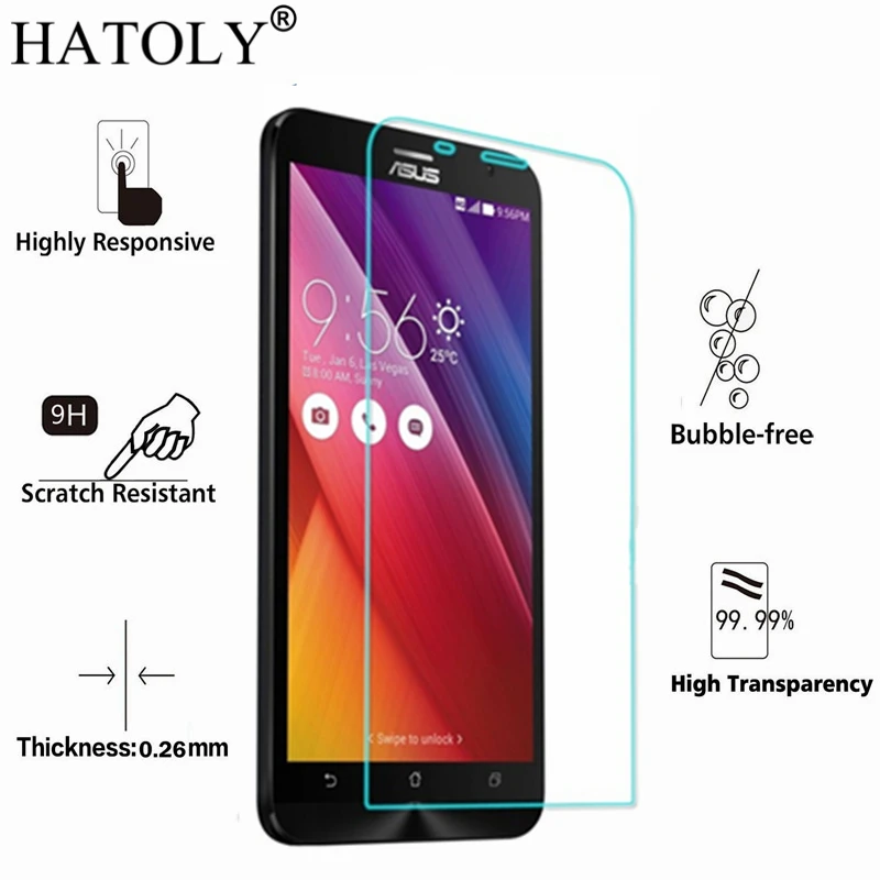 Закаленное стекло HATOLY для Asus Zenfone 2 ZE551ML шт. Защита экрана пленка | Мобильные