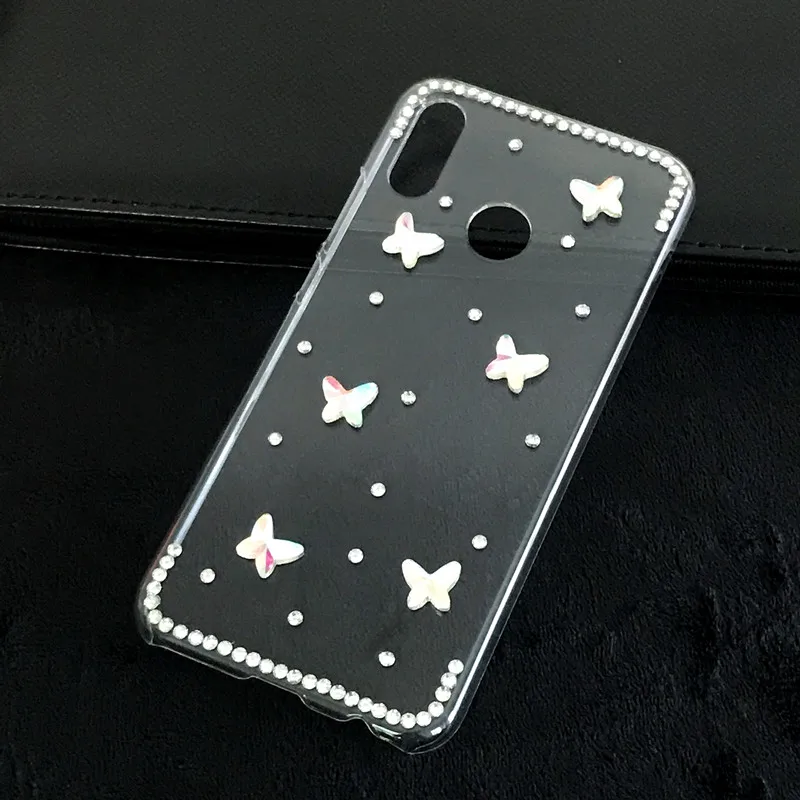 

3D bling Crystal diamond DIY case cover For huawei p20 lite 2019 p20 pro p smart honor 20 8 9 10 lite 6c pro 6a 7a pro 7x 8A 8X