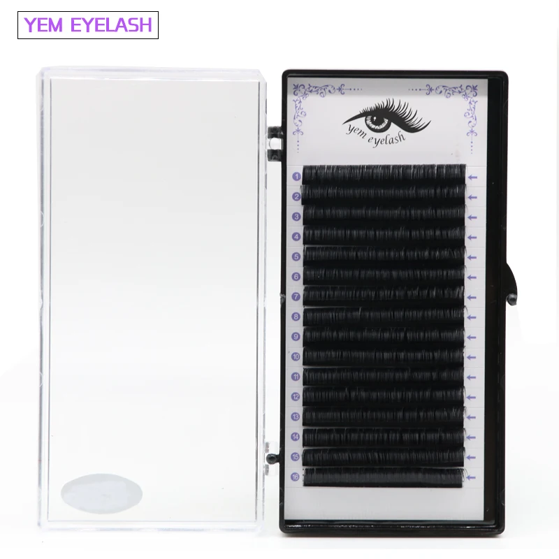 

0.05mm 16Rows,Faux mink individual eyelash extension, volume lashes extension for professionals,soft mink eyelash extension