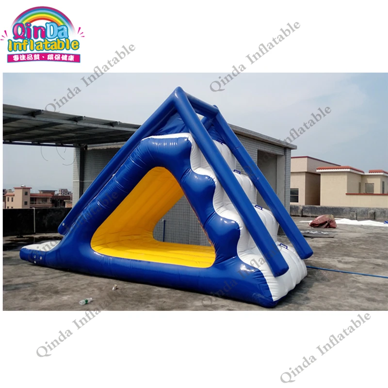 floating inflatable water slide 86