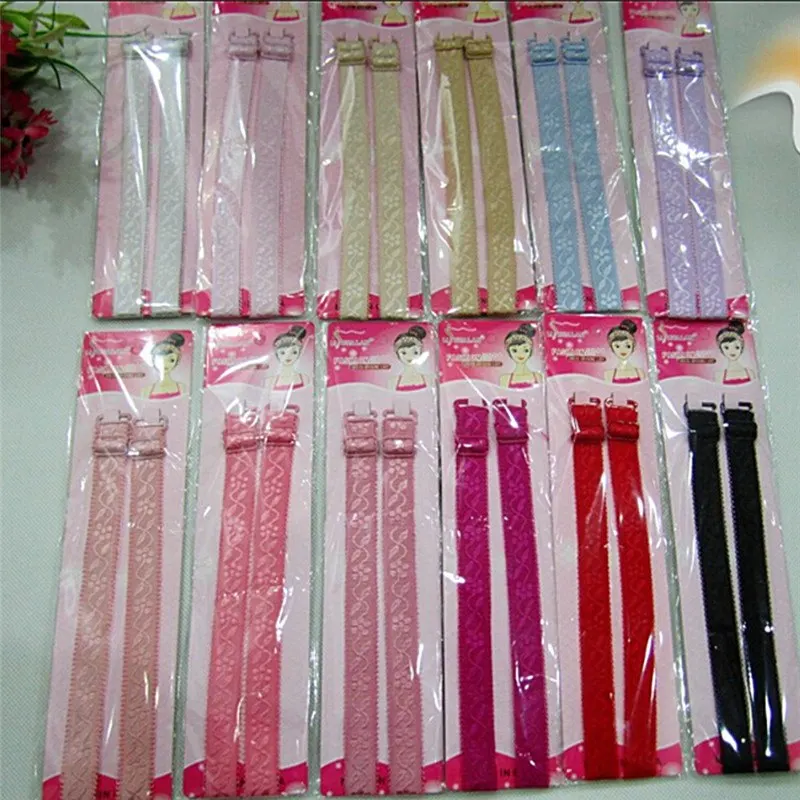 1 Pair New Sale Women Double Shoulder Elastic Bra Strap Accessories
