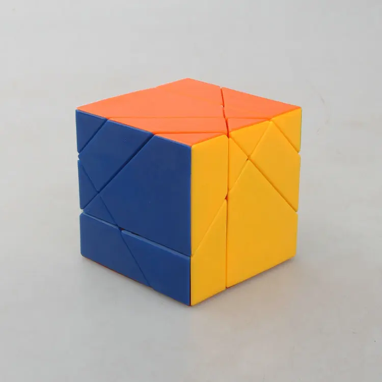 Даян Tangram Stickerless/черный/белый куб Cubo Magico Puzzle-5 Axis 3 ранга обучающая игрушка