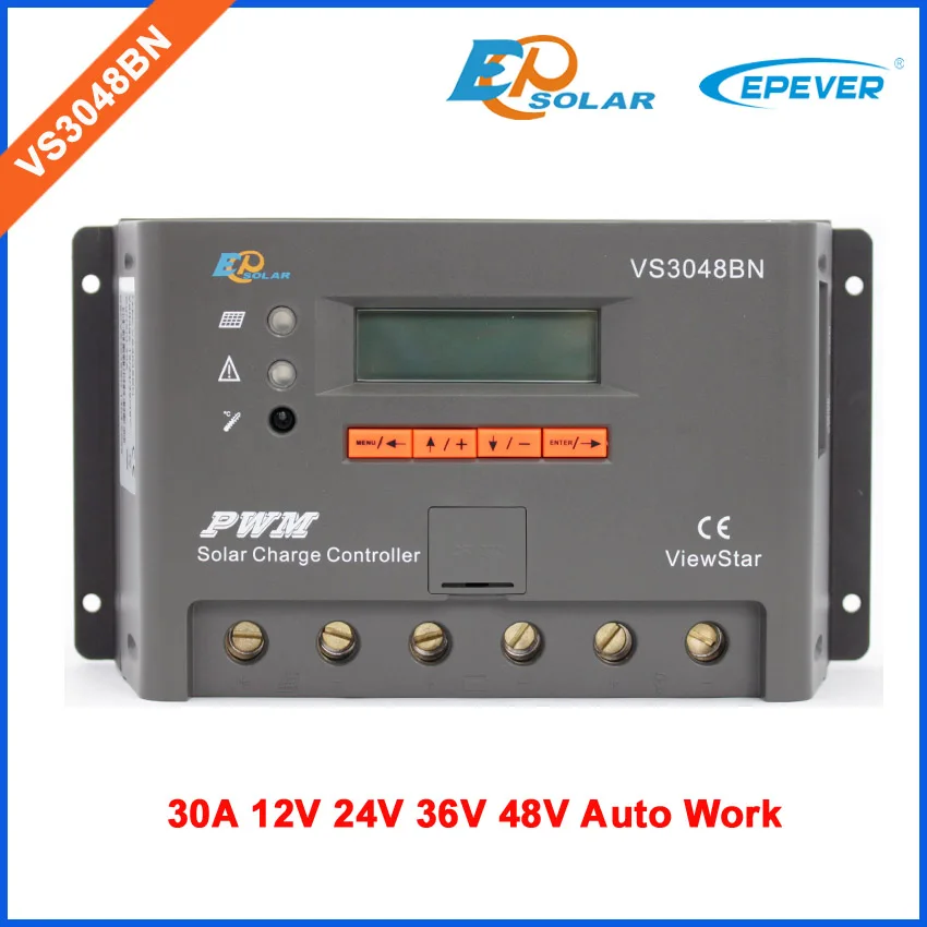

Solar regulator 30A 30amp VS3048BN charging controller designed for off grid system use free shipping