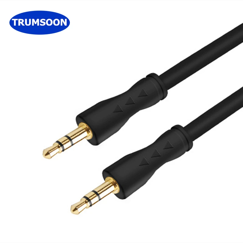 Trumsoon AUX 3.5mm Jack Male Cable Audio Line for Phone MP3 Speaker Car Headset 1.5/3m Trumsoon AUX 3.5mm Jack Male Cable Audio Line for Phone MP3 Speaker Car Headset 1.5/3m