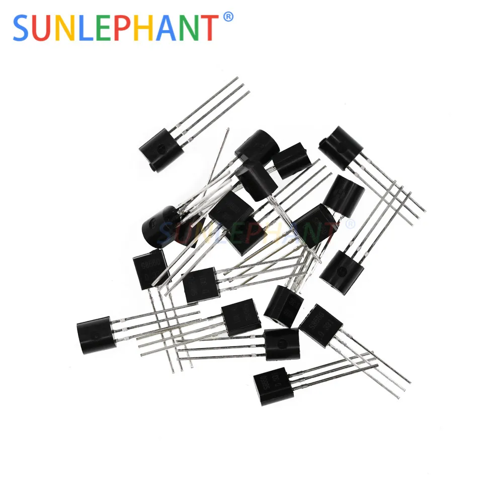 BC327 BC337 2N2222 2N2907 2N3904 2N3906 S8050 S8550 A1015 C1815 Triode Transistor Assortment Kit 10value 200PCS,Transistors Box
