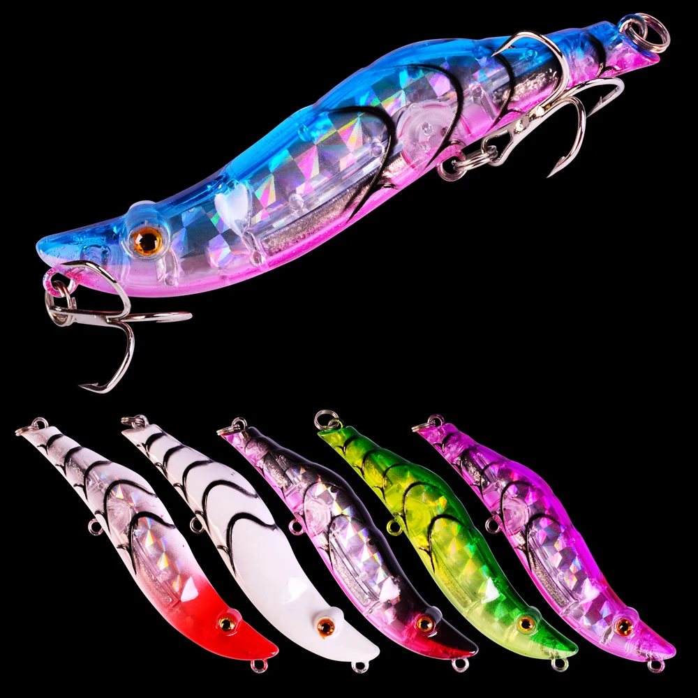6PC/Lot Fishing Lures 14.7g 0.52oz Fishing Tackle 8.2cm 3.23" 6 color