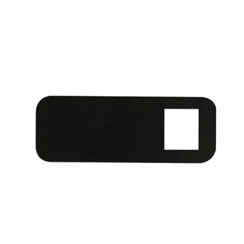 

3pcs Plastic Camera Shield Stickers Notebook PC Tablet PC Mobile Anti-Hacker Peeping Protection Privacy Cover black Square