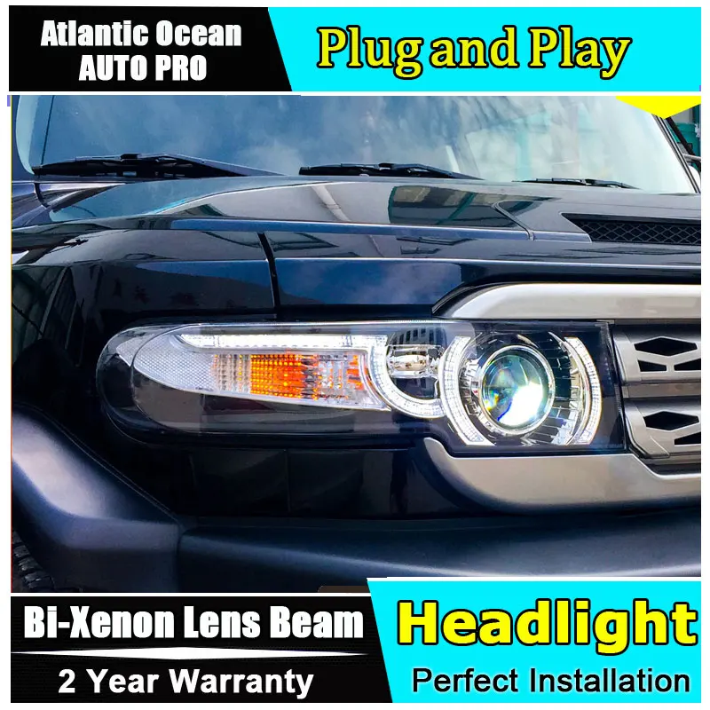 2007 2013 Car Styling for Toyota FJ Cruiser Headlights New FJ150 LED