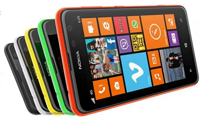 nokia lumia 625 yenilenmis lumia 625 cep telefonu 4 7 dokunmatik ekran cift cekirdekli gps wifi 3g 4g microsoft windows telefon ucretsiz kargo