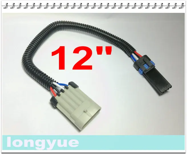 

2pcs 12" NEW OPTISPARK HARNESS (LONG CONNECTOR) '94-97 LT1 30cm wire