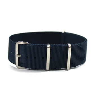 

50pcs/lot Navy Blue Premium Nylon Watch Replament Watch Band Strap Watch Belt 18-24mm