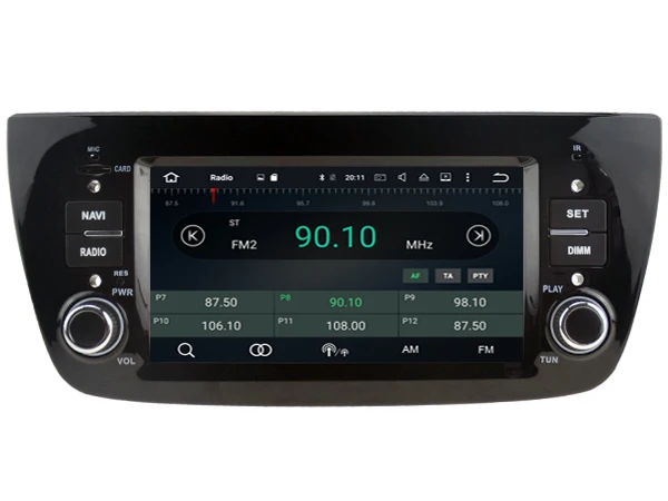 Cheap 4G RAM Octa(8)-Core Android 8.0 CAR DVD player FOR DECKLESS FIAT DOBLO car audio gps stereo head unit Multimedia navigation 5