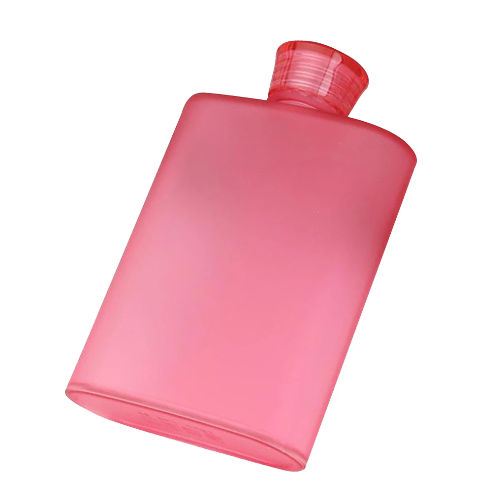 400ml Memo Paper Bottle Flat Portable Notebook Water Bottle BPA Free for  Activity Outdoor Sports