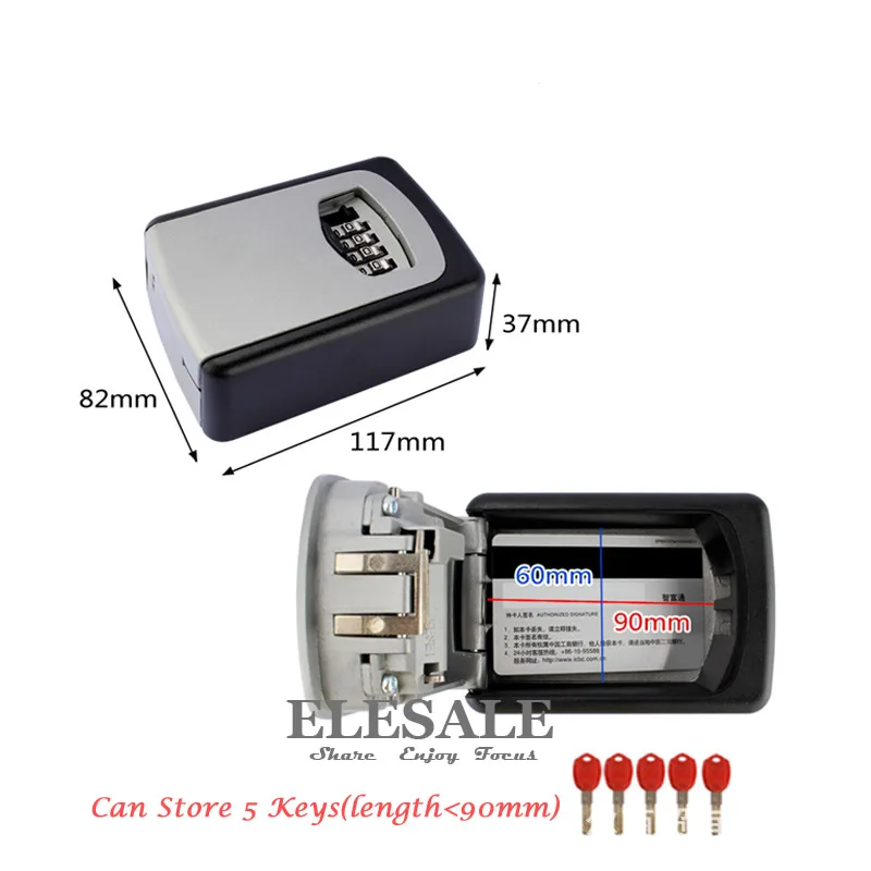 fixado na parede escondido chave armazenamento 01