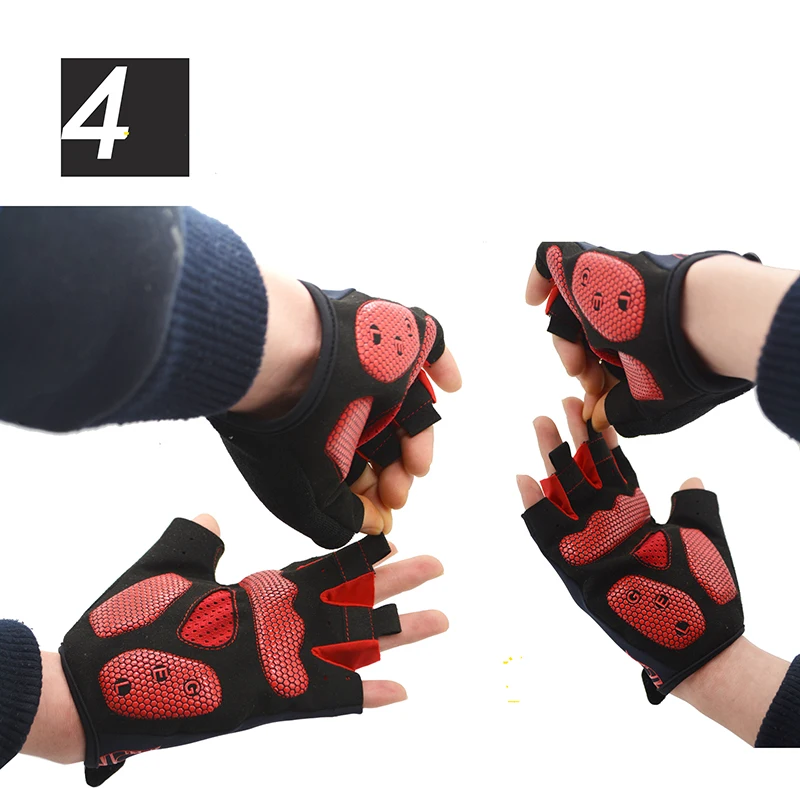 1 пара противоскользящих велосипедных перчаток с полупальцами гелевые велосипедные перчатки для верховой езды противоскользящие для MTB дорожные перчатки для езды на горном велосипеде противоударные спортивные