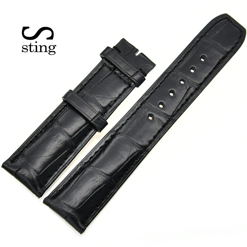 

Black And Brown 20 21mm Watchband For Baume & Mercier Watches Men Wrist Belt