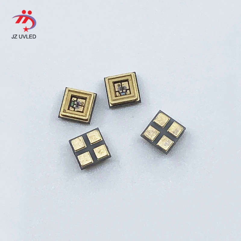 

5Pcs of 275nm 10mW UVC LED Lamp beads for UV sterilization product UVA & UVC SMD 3535 chip LED Deep violet ultraviolet light 6V