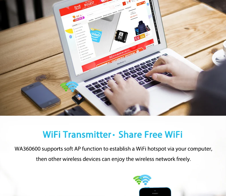 USB WiFi адаптер Ethernet Wi-Fi адаптер USB LAN 5 ГГц сеть 600 Мбит/с двухполосный AC беспроводной Wi-Fi подвесная антенна Wifi приемник