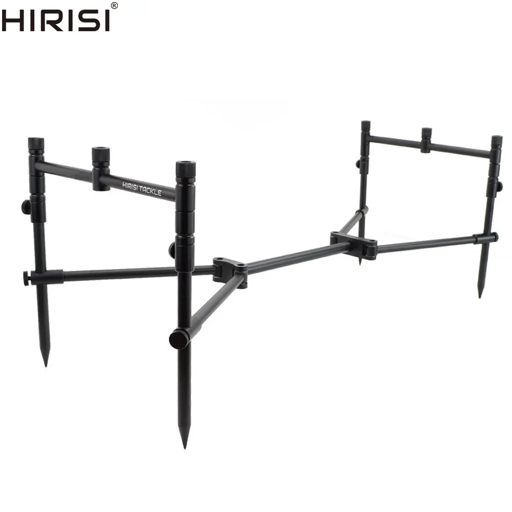 Fishing Rod Holder Set Carp Fishing Rod Pod for 3 Carp Fishing Rods
