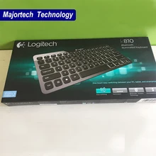 New arrival Original Logitech K810 Bluetooth Fashional Super Slim Design Illuminated keyboard for windows system