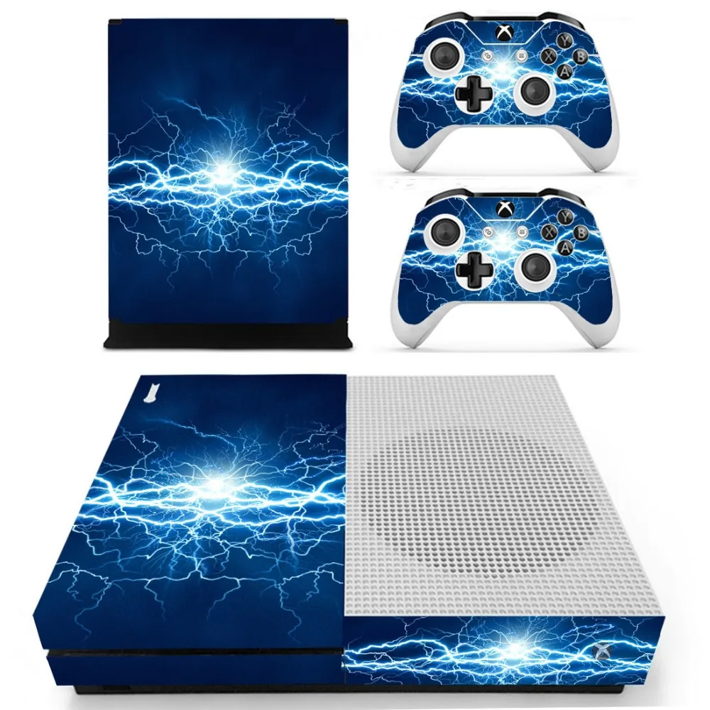 Консоли контроллеры наклейки кожи s для Xbox One Slim S геймпад виниловые наклейка