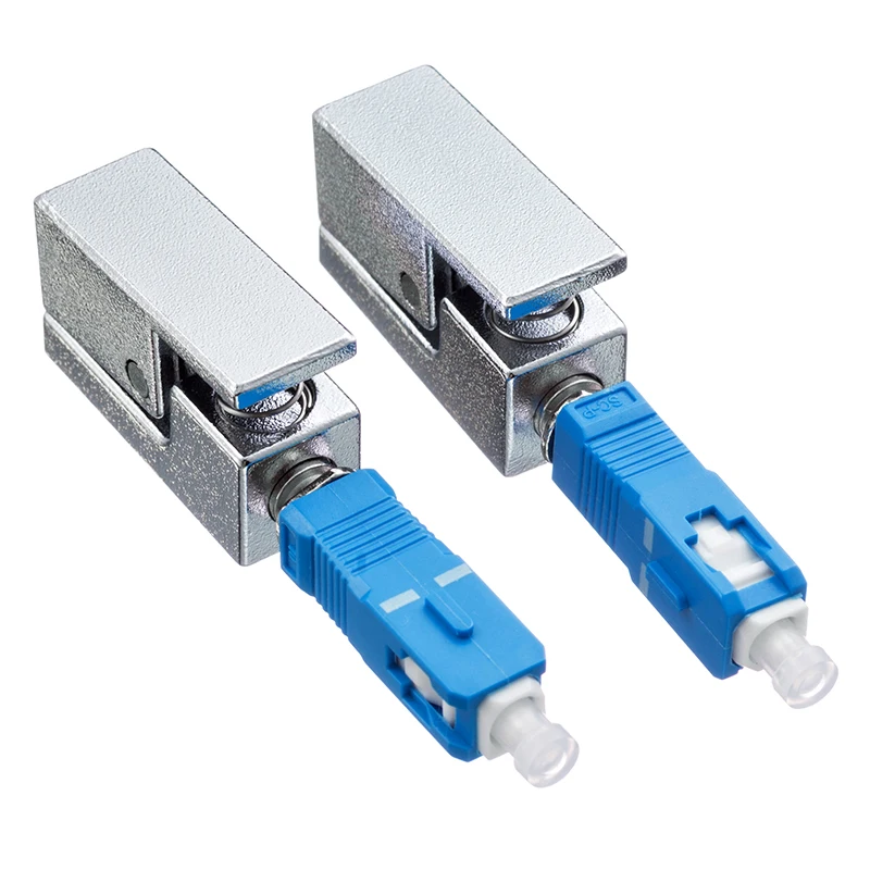 

Fiber Optic Adapter SC Single Mode Multimode Bare Fiber Adaptor