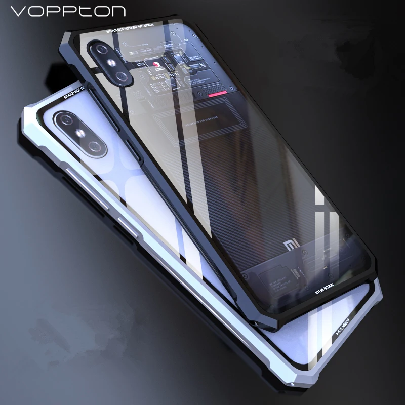 Vopton для Xiaomi mi 8 Explorer Чехол 9h защита от взрывов задняя крышка из закаленного стекла