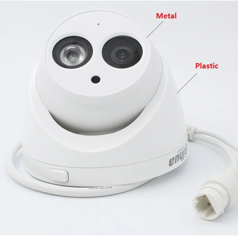 Dahua Многоязычная IPC-HDW4433C-A Starlight Мини купольная IP камера 4MP POE Замена ipc-hdw4431c-a IP67 Встроенный микрофон CCTV Камера