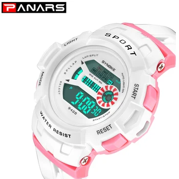 

PANARS Kids Watches Anti-Shock Waterproof Outdoor Sport Date Clock Wristwatch Digital Electronic Waterproof Watch Gift