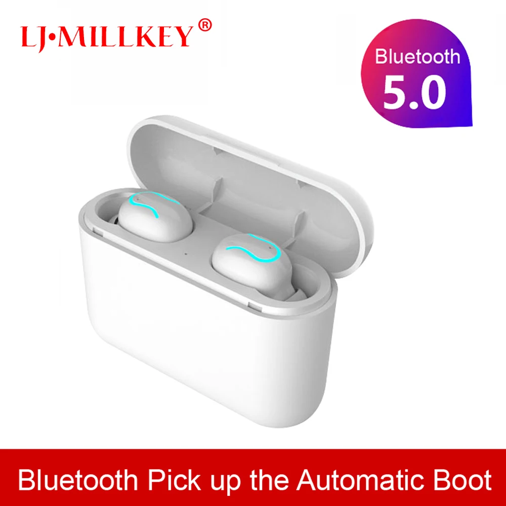 

Bluetooth 5.0 Earphones TWS Wireless Headphones Blutooth Earphone Handsfree Headphone Sports Earbuds Gaming Headset Phone YZ270