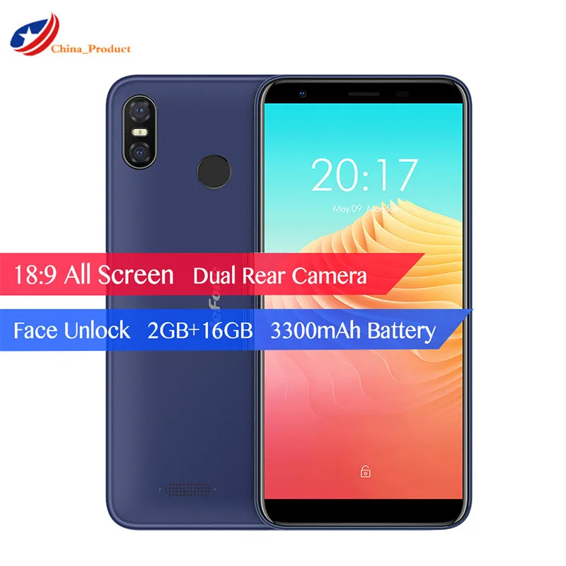Новое поступление Ulefone S9 Pro 5 дюймов HD + мобильный телефон Android 8 1 MTK6739