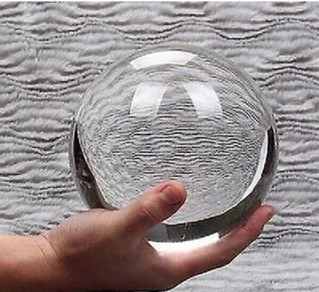 

YM 312 Very clear size 100mm Round Glass Crystal ball Sphere