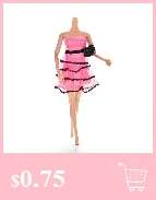 Милые модные кукольные комплекты одежды; летнее платье с короткими рукавами и цветочным принтом; мини-платье принцессы; Джинсовая юбка для куклы; 1 комплект